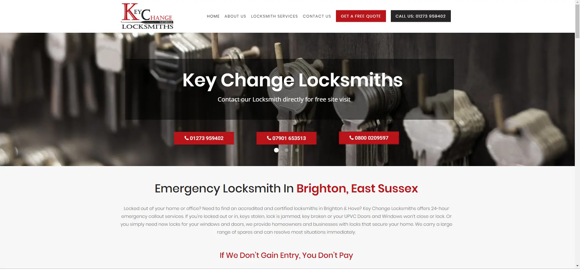 key change locksmith hove