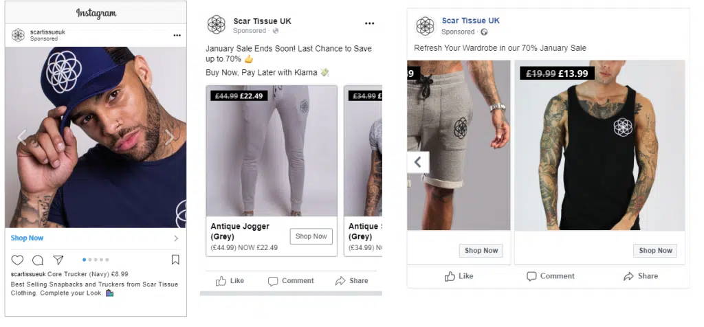 social advertising Scar Tissue Social Adveristing