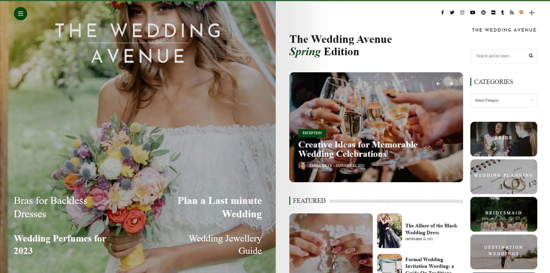 the wedding avenue