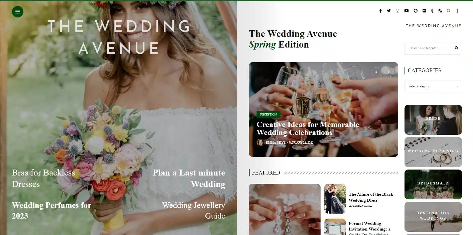 the wedding avenue